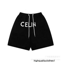 Designer Ceiling C Home 23 Été Nouveau Front Imprimer Anglais Lettre Imprimer Unisexe Lâche Loisirs Sports Shorts 7O3A