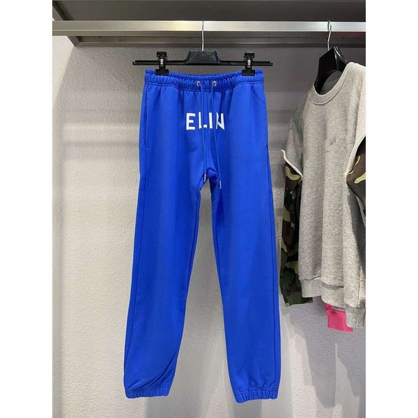 Diseñador Cel Women and Men Pants Chaopai C Serie de cápsulas familiares Genuine Fur Ring Guard pantalones con cabezal elástico para cómodo SOF Cel Kpzi Skoz 2d7 Bknv