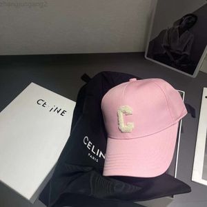 Designer Celins Cap Hat Coloré Ce Home Hard Top Casquette de baseball pour femmes Nouveau grand tour de tête Casquette rose avec casquette blanche pour hommes roses