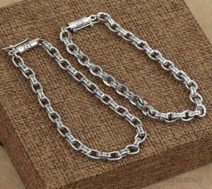 Designer Ch Bracelet Chrome S925 Sterling Silver Personnalize Men039 Women039s Cross Letter Hearts Chain Lover Gifts Classi1805829