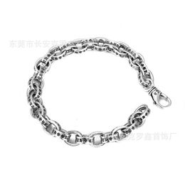 Designer CH Armband voor Vrouwen Chromes Letter Hiphop Persoonlijkheid Mannelijke Vrouwelijke Paar Ketting Lichaam Hart Kruis Sieraden Mannen Armbanden Klassieke Bangle 3E52