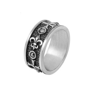 Designer CH Cross Chromes Bague de marque pour hommes unisexe mode coeur rouge bijoux anneaux classiques cadeaux d'amant nouveau 2024 livraison gratuite S6OU