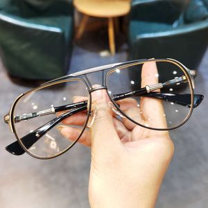 Designer Ch Cross Brilmontuur Chromes Merk Zonnebrillen Brillenglazen voor Mannen Oogbescherming Groot Gezicht Gekoppeld Bijziendheid Platte Vrouwen Hart Luxe Hoge Kwaliteit Frames S0ks