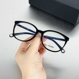 Designer CH Top Sunglasses CH3432 Nouveau cadre de lunettes anti-bleu à la mode 3432 Small Round peut être associé à des lunettes ultra noires Boîte d'origine