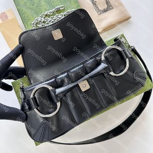 Designer Chain Bag Horsebit Chain Bag Crossbody Tas Dames Handtas Clutch Hobo Echt lederen schoudertas Lady Mini Cross Body Bag