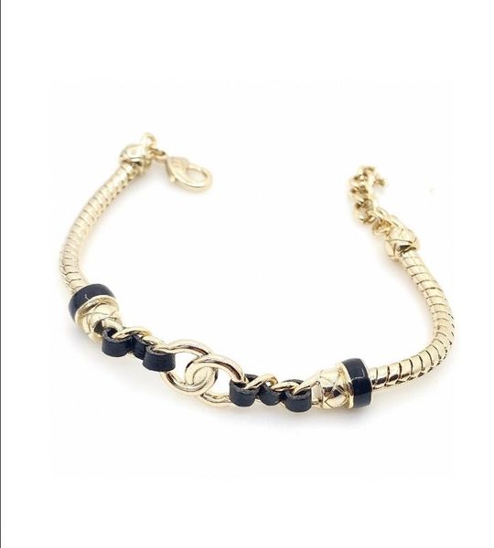 Branche de bracelet de chaîne de créateurs pour femmes Bracelets de corde à main de charme en or mode