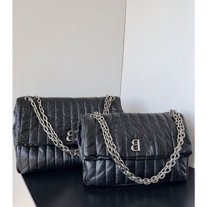 Cadena de diseñador Bolsa Crossbody Bag Bag Bod of the Bag es Mujeres de textura flexibles Bag Luxury Luxury Pista de pista Sacs de Luxe Pour Femmes