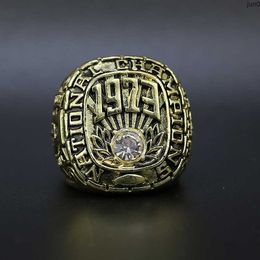 Champion designer Ring Band anneaux NCAA 1973 Alabama Red Tide Champion Ring Champion High de gamme