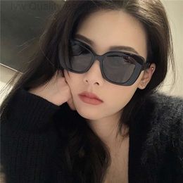 Designer Chanells Sungasse canaux de soleil Sunglasses S pour les femmes 2024 Nouvelles petites lunettes de soleil de style parfumées avec des lettres couvertes