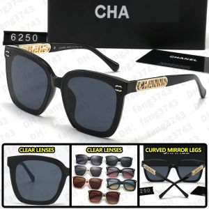 Designer Chanells Lunettes de soleil pour femmes Lunettes de luxe Protection de feuille de soleil Men de soleil confortable Beau Lunette de Soleil Gafas de Sol Sonnenbrille