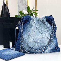 Designer Chanellss Bags Denim Sac Cassile 22bag Sac fourre-tout