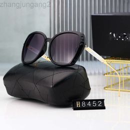 Designer Chanels Lunettes de soleil Nouvelles lunettes de soleil polarisées pour femmes Édition coréenne Tendance Lunettes de soleil rondes Lunettes de soleil de mode Lot