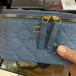 Designer Channel Bag Tote Handtas Europa en Amerika Man Vrouw Liefhebbers Luxe Mode Enkele Schouder Cross Slinger Vierkant Blauw De2569