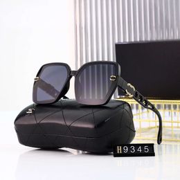 Designer Channell zonnebril S nieuwe 2023 modetrend onregelmatige damesbril met groot frame