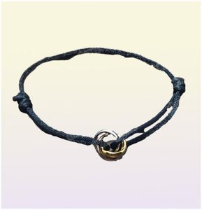 Bracelets de charme de créateurs Classique C Style Corde porte-bonheur Cordon rétractable réglable Multicolore Disponible avec gravure et lien de boîteA21568104