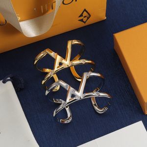 Designer bedelarmbanden vrouwelijke sieraden, gouden en zilveren armbanden, met dozen, armbanden bedrukt met logo's, modecadeaus
