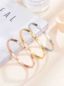 Charme de créateur Carter Ten Diamond Exquis Bracelet Couple Qixi donne à sa petite amie Style polyvalent de la mode de bijoux classiques