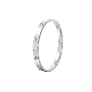 Charme de designer Sells Sells Carter Style minimaliste en acier inoxydable Ten Diamant haut de gamme Bracelet en or de niche de couleur haut de gamme avec logo