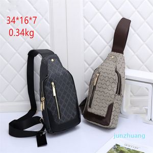 Designer Chest Bag Leather Sling Cross Body Messenger Bags Outdoor Duffel Casual Sports Women Taille Bag's Pack Schouder 2022