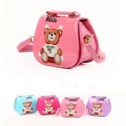 Designer Children's Schoolbag Jelly Messenger Bag Fashion Baby Meis