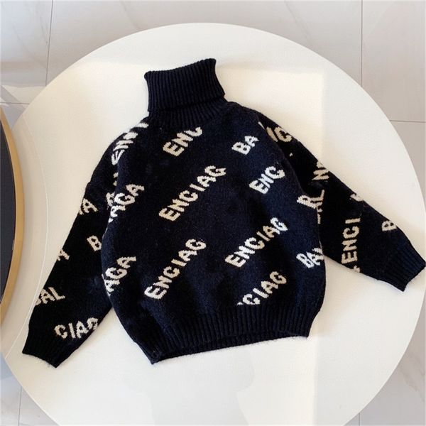 Designer Child's Brand Brand Boys Filles Pullages de haute qualité Child's Children's Child Baby Pullover Automne Sweat Winter Sweet 90-150 cm A06