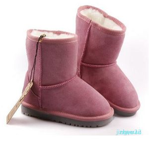 Designer Kinderschoenen Girls Boots Winter Warm enkel peuter jongens laarzen schoenen schoenen kinderen sneeuwlaarzen kinderen pluche warm warm