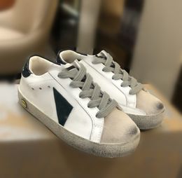 Designer Enfants Young Sneakers Chaussures pour enfants Nappa avec en daim