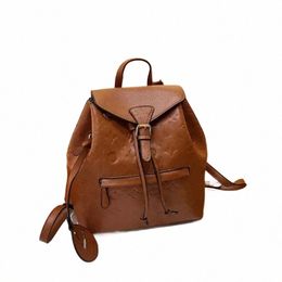 Designer Christopher Rugzakken Stijl Fi Packs Dames Luxe Handtassen Reliëf Frs Rugzak Trekkoord Schooltassen Klassieke Mini Studententas M45 Z19U#