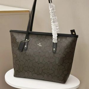 Designer City33 Tote Bag Handtassen mode grote capaciteit damesleer kwaliteit multifunctionele zwart grijs bruine melkthee kleur dermis boodschappentassen