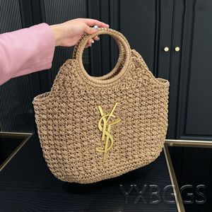 Designer Classic Beach Raffia mand Stro Schoudertas Dames Portemonnees portemonnee Woody bucket zomer geweven reistas luxe handtassen clutch bags