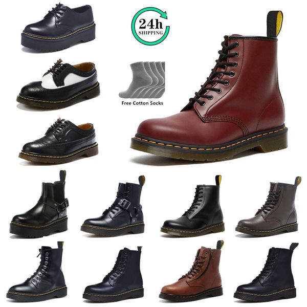 Diseñador botas clásicas hombres mujeres botas de lujo zapatillas deportivas triple negro blanco clásico tobillo botines cortos invierno nieve al aire libre Mantener zapatos calientes de alta calidad