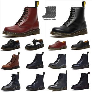 Designer Classic Boots Men Women Platform Booties Triple Black Wit Dark Bruine Mens Dames enkel Korte schoenen Winter Sneeuw Outdoor Warm Sneakers