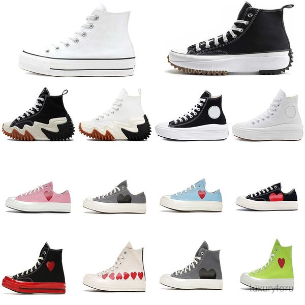 Diseñador Clásico Casual Hombres Mujeres Zapatos Estrella Zapatillas de deporte Chuck 70 Chucks 1970 Big Taylor Eyes Moda Zapatilla de deporte Plataforma Zapato Lienzo Nombre conjunto Calidad superior