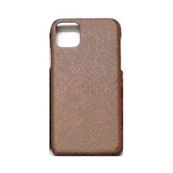 Étuis de téléphone portable classiques de concepteur pour Apple iPhone 14 Plus 13 12 11 Pro Max Samsung S23 S22 S21 Note 20 Ultra luxe en cuir PU couvertures arrière mobiles Fundas café grande fleur