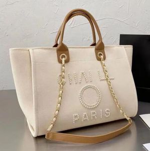 Designer Classique Sacs De Soirée De Luxe Sac À Main De Mode Perle Marque Étiquette Sac À Dos Femmes Plage Sacs À Main Bourse Femmes Toile Sac À Main Dames CH00927