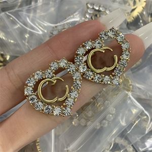 Ontwerper Klassiek Letter Oorbellen G Studs Stempels Retro 14k gouden oorbellen Voor Dames Dubbel Bruiloft G Feest Verjaardagscadeau Sieraden Vrouw 47568