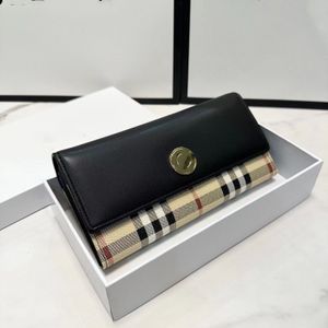 Designerklassieker Meerlaagse clipportemonnee voor heren en dames Eenvoudige high-end damesportemonnee Creditcardclipbox Kaartentas