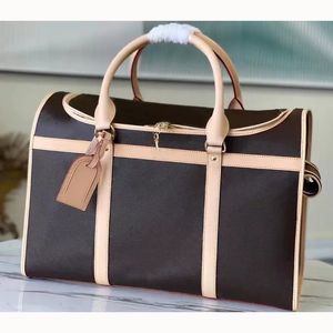 Designer Classic Men's Bag Damesrugzak Pet Cratemen's handbagage rechthoekige hondenkooi Handtas Crossbody Schoudertas