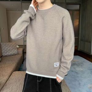 Designer Classic Mens Marque Poitrine Lettre Pull Mode Imprimer Casual Automne Hiver Sweat À Capuche Pull Hommes Femmes Cou Disor Vêtements populaires