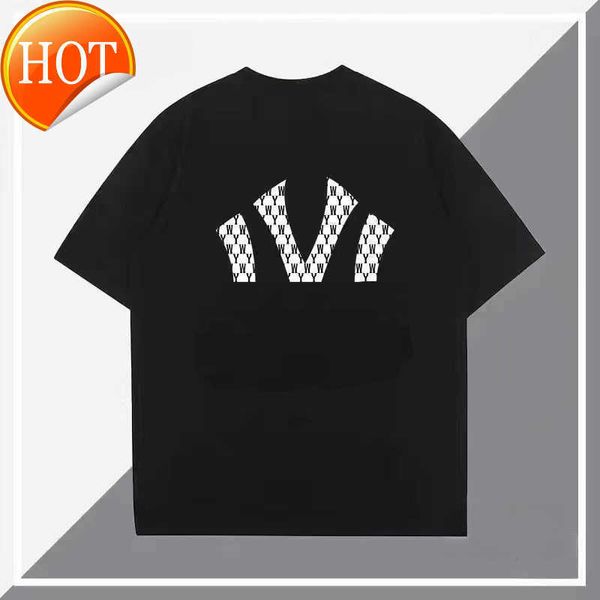 Designer Classic New Era Cap T-shirt Mens and Women Letter LETTER IMPRIMING HIP HOP FOG TOP SUMME BESOINT HAUT STREET COTTON LOBT