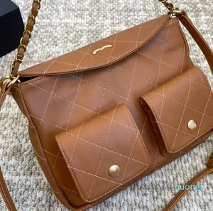 Designer classique petit rabat sac à dos motif diamant multi-couleurs femmes épaule classique Lady Fashion Leather Handsbag