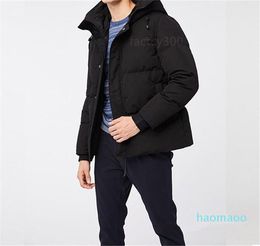 Designer-Classic Winter Men Down Jacket gruesa Homme Jassen Chaquetas Parka Prendas de abrigo para hombre mantener el abrigo cálido Big Fur Hooded Fourrure Manteau