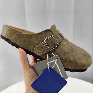 Designer Clogs Slippers for Men Women Allemagne Glissons Fashion Clog Sliders Sandal Sandals Loafer Slaipper Suede Snake Cuir Boucle de boucle W4