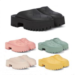 Designer Clogs Slippers Sandal Women Platform Plateforme Perforée chaussures Mules 35-45 Couleurs de gelée