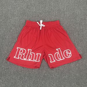 Vêtements de créateurs shorts de rhude courts métrages pantalons pantalons pantalons de survêtement lâches et confortables être populaires de foot