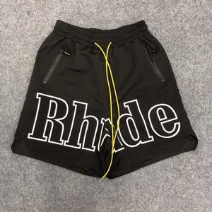 Designer Clothing Ins New York Street Rhude x Patron 19ss Street Capris Shorts Pantalons décontractés à la mode Couples Joggers Sportswear Beach fitness outdoor À vendre