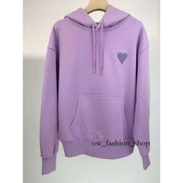 Designer-Kleidung, Herren-Kapuzenpullover, Sweatshirts, Amis Paris, gleichfarbige Stickerei, lockerer Kapuzenpullover und Damen-Baumwolle, asiatisch, 993 752