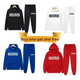 Vêtements de créateurs Hoodies Sweatshirts Sweats Sweat Sports d'hiver pour hommes Hoodrich Tracksuit Letter Sweet-shirt brodé FG