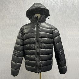 Vêtements de créateurs de qualité supérieure Canadian Crofton Cabinet à capuche Homme Mentille GOOSE PARKA BLANC DUCH DOWN Vestes Hiver Outwear with Badge