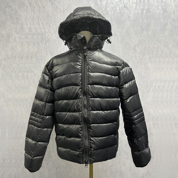 Vêtements de créateurs de qualité supérieure Canadian Crofton Cabinet à capuche Homme Mentille GOOSE PARKA BLANC DUCH DOWN Vestes Hiver Outwear with Badge